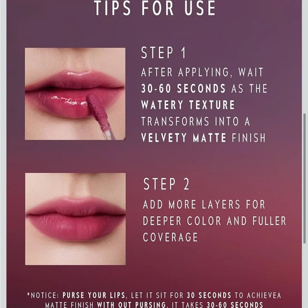 TIME PHORIA Blurring Lip Tint 005 Crush, True Pink Glossy to Soft Matte Finish